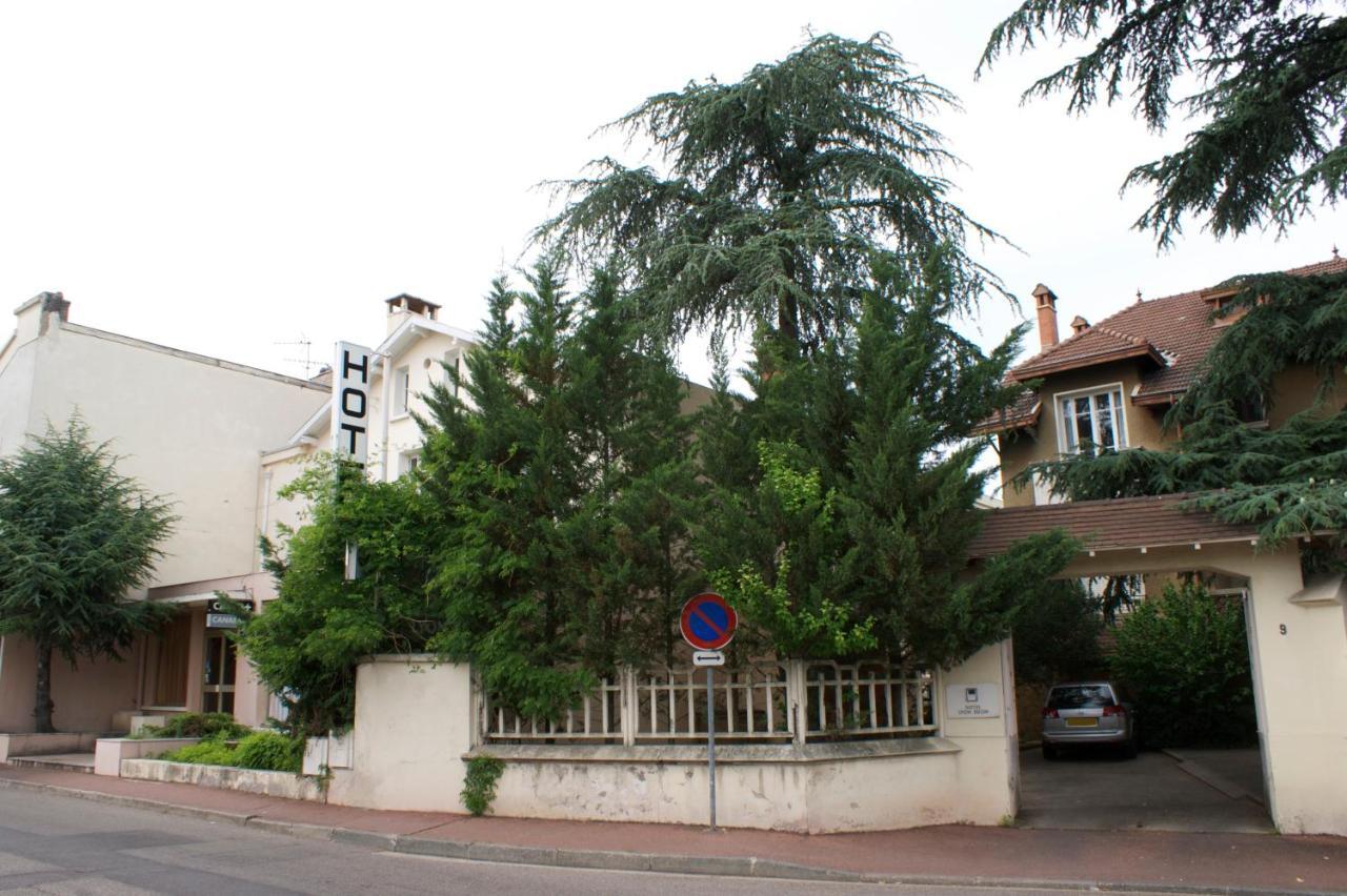 Hôtel Le Lyon Bron Exterior foto