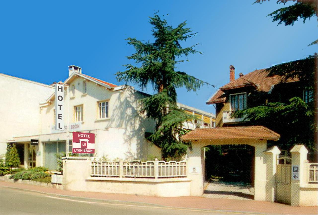 Hôtel Le Lyon Bron Exterior foto